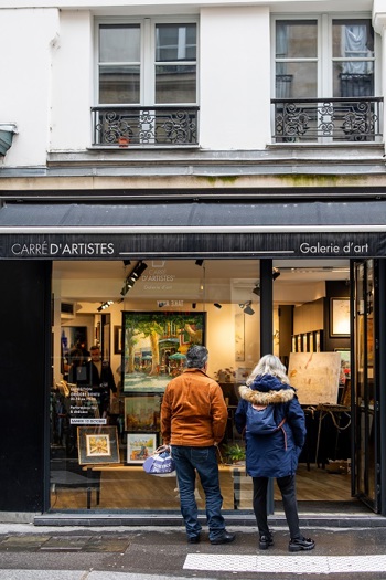 Carré D'artistes Emplacement